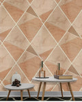 Self Adhesive Decorative Peel Stick Waterproof Floral Wallpaper Wall Decor Removable Wall Paper for Living Room Hall Decoration PVC Vinyl DIY Contact Paper45x500cm