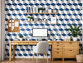 Self Adhesive Decorative Peel Stick Waterproof Floral Wallpaper Wall Decor Removable Wall Paper for Living Room Hall Decoration PVC Vinyl DIY Contact Paper45x500cm
